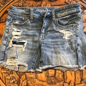 American Eagle midi shorts
